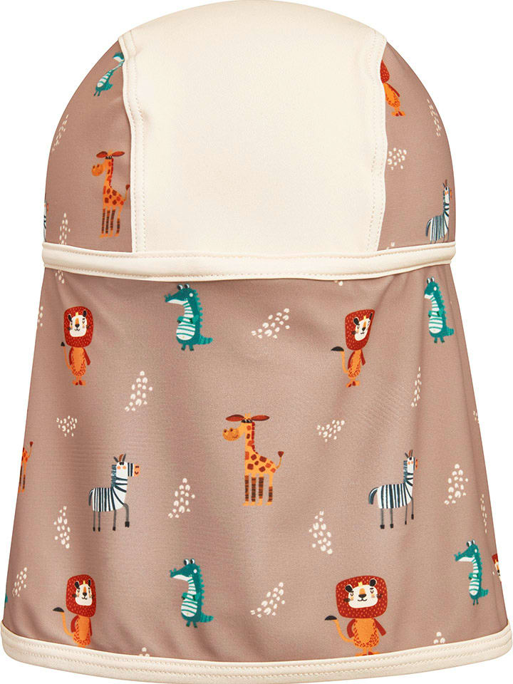 Playshoes Nackenschutzcap in Hellbraun/ Creme günstig kaufen