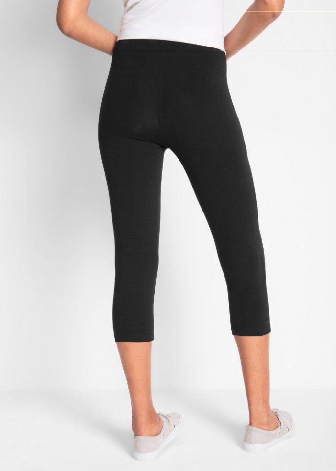 Stretch-Capri-Leggings (2er Pack)