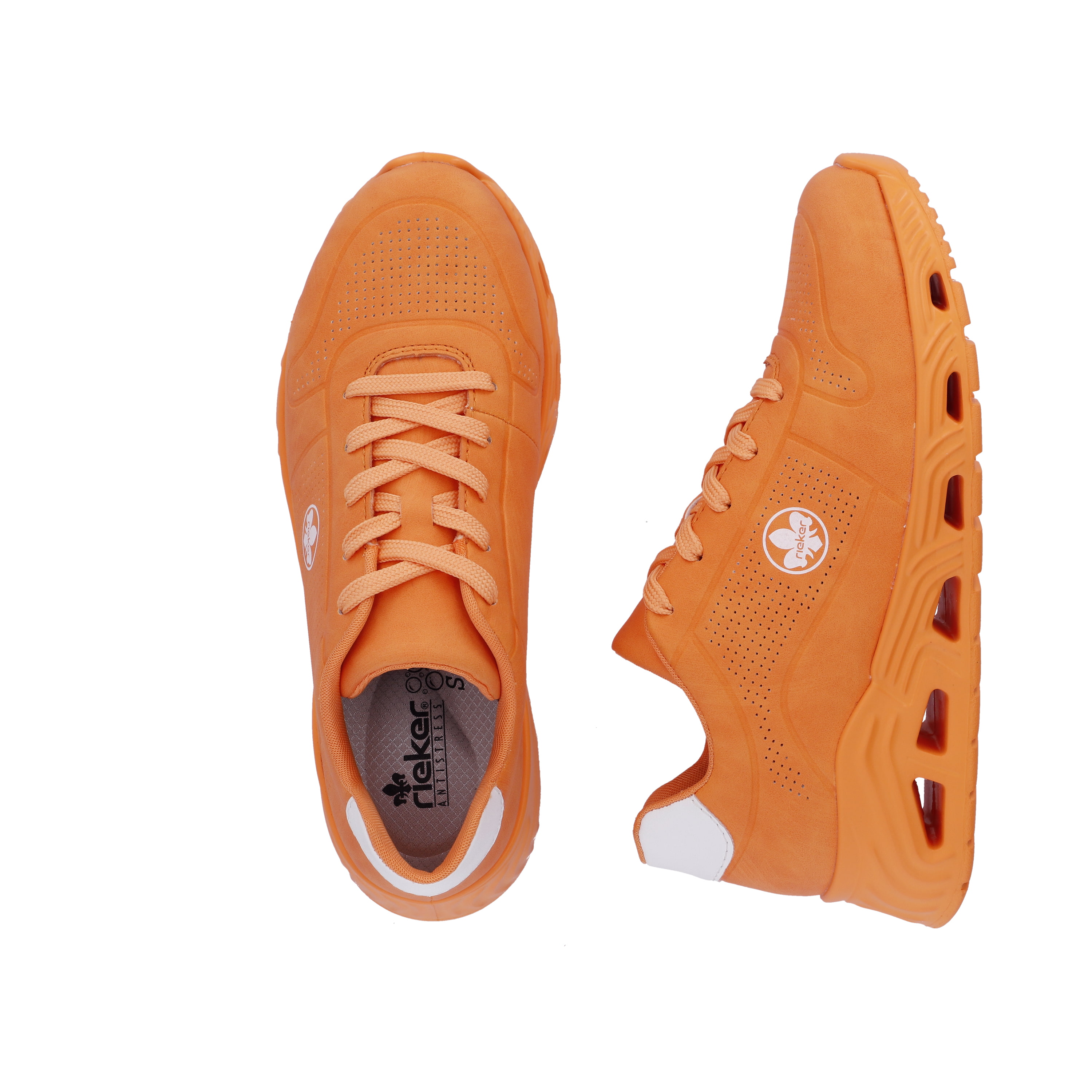 Rieker Damen Sneaker Low glutorange