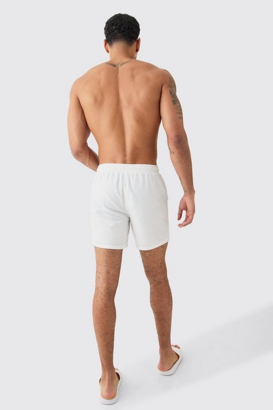 2er-Pack mittellange Man Signature Badehose