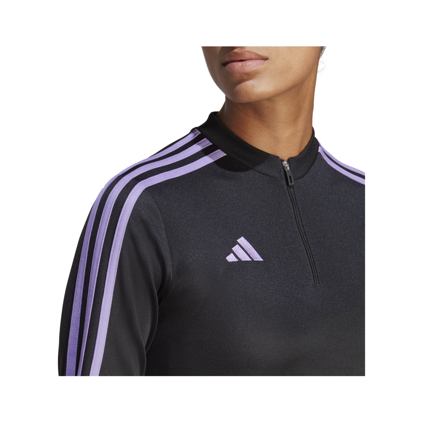 adidas Tiro 23 Club Track Top Damen Schwarz Lila