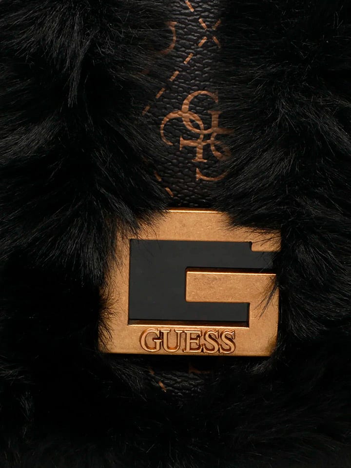 Guess Umhängetasche in Schwarz/ Beige - (B)25,5 x (H)15 x (T)4 cm günstig kaufen onesize
