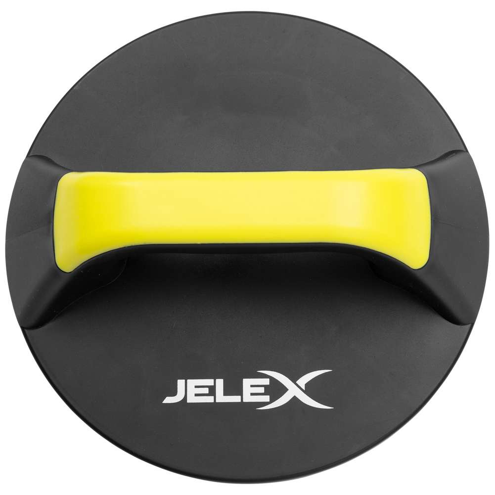 JELEX Pump Machine Push Up Liegestützgriffe gelb