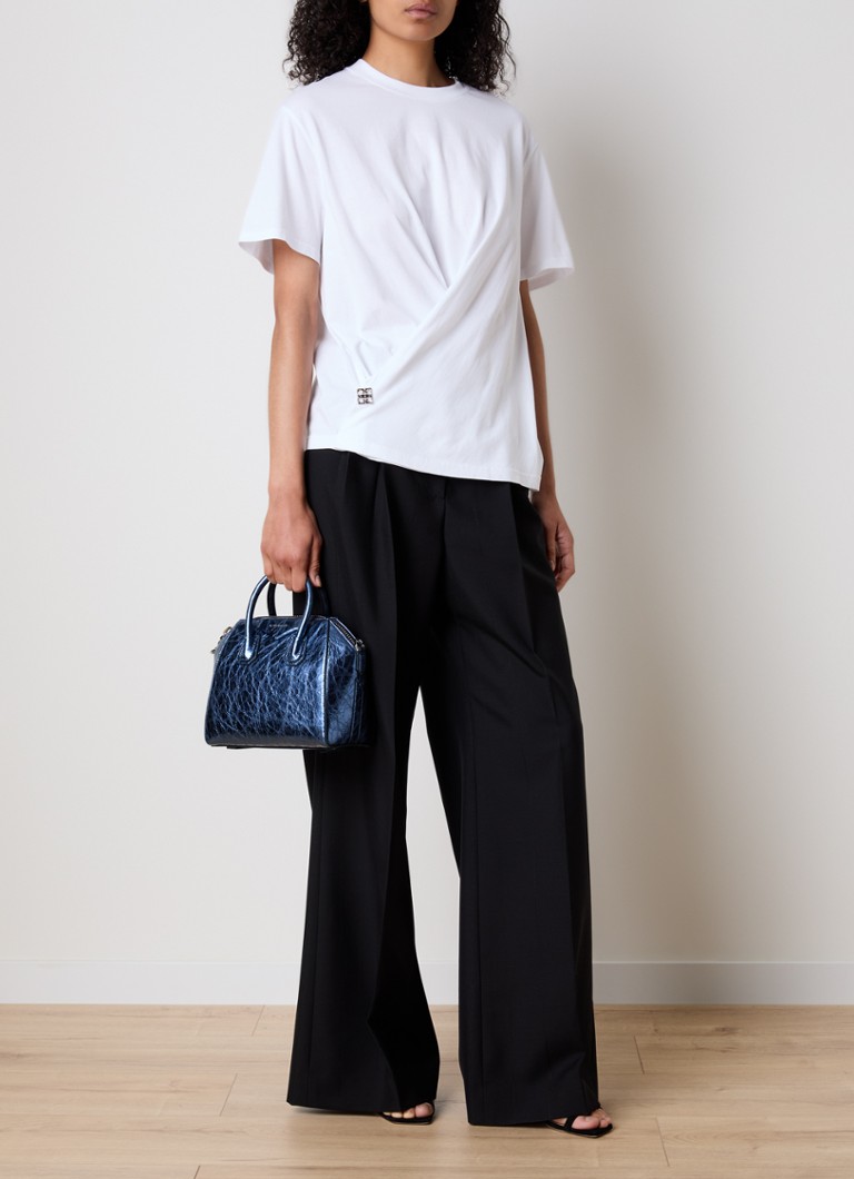 T-shirt Givenchy con bottone decorativo