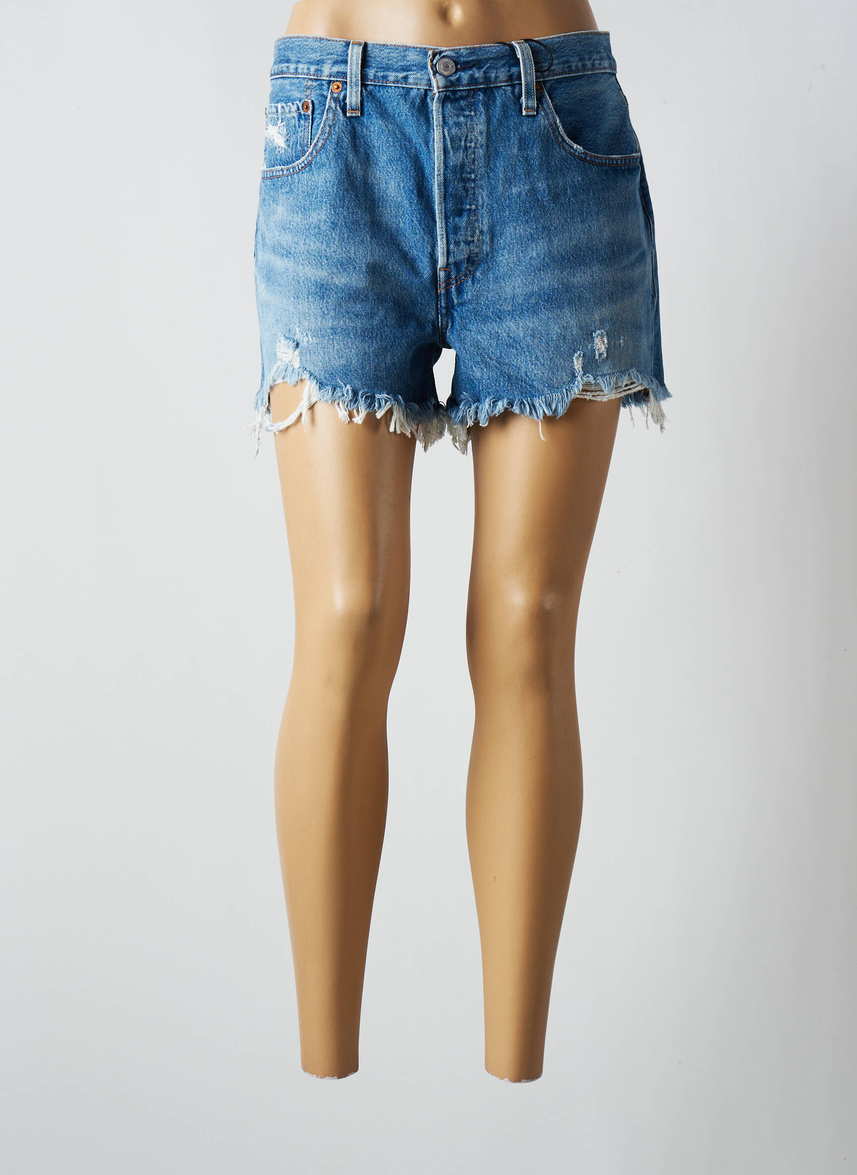 Levis Shorts 1 Femme couleur bleu