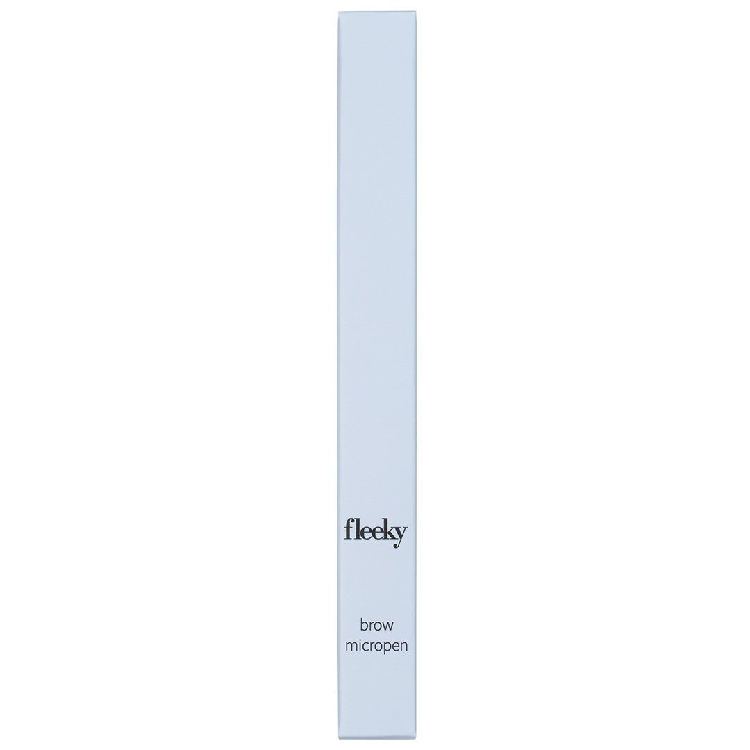 fleeky Augenbrauen-Stift Micro Pen mit Bürste - feine Miene fürs Nachmalen & Formen Eyebrow