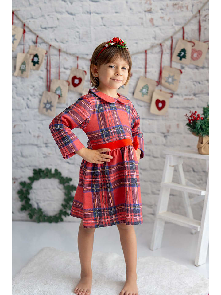 Percy Jay Kleid in Rot günstig kaufen