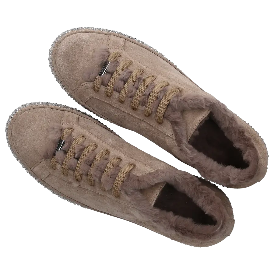 Le Silla - Sneaker low ANDREA Nubukleder - grau