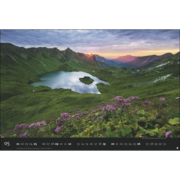 DEUTSCHLANDS NATURPARADIESE KALENDER 2024 - Kalender