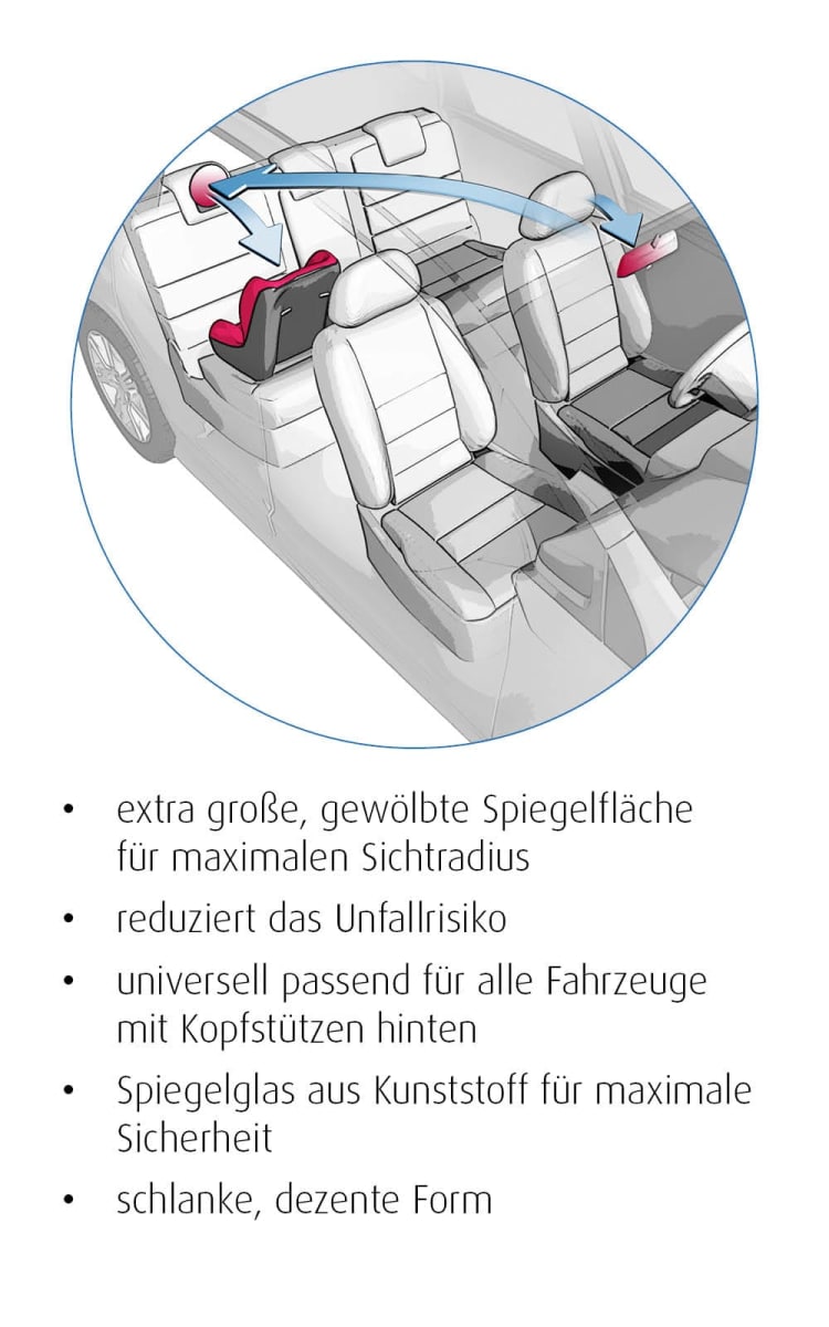 Sicherheitsspiegel groß, \safetyview\