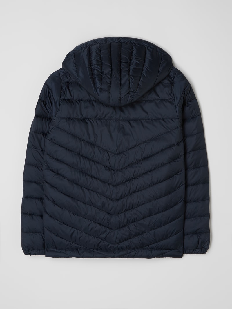 Steppjacke mit Kapuze Modell 'Ehero' in marineblau