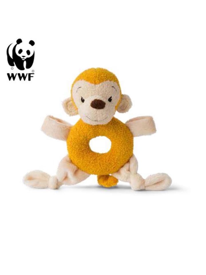 WWF Cub Club - Greifring Mago das Äffchen (15cm) in gelb günstig kaufen onesize
