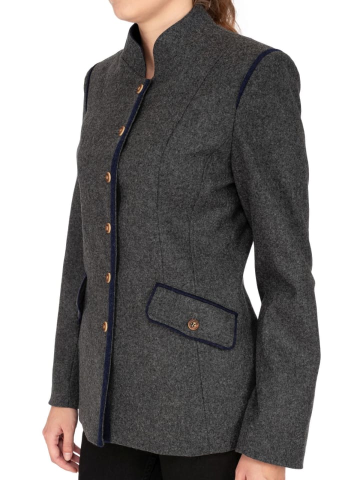 OS-Trachten Jacke 452003-3983 in dunkelgrau günstig kaufen