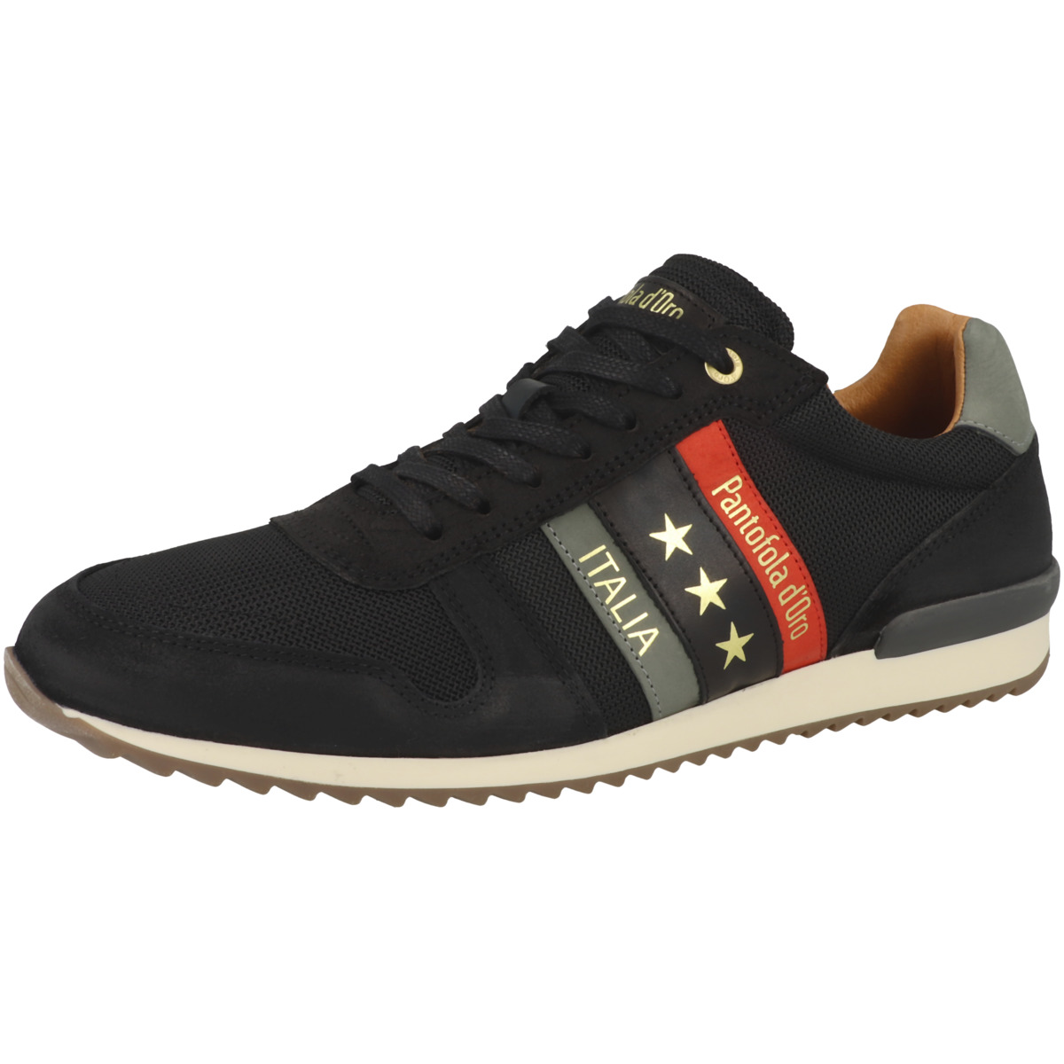 Pantofola d Oro Rizza N Uomo Low Sneaker Low schwarz