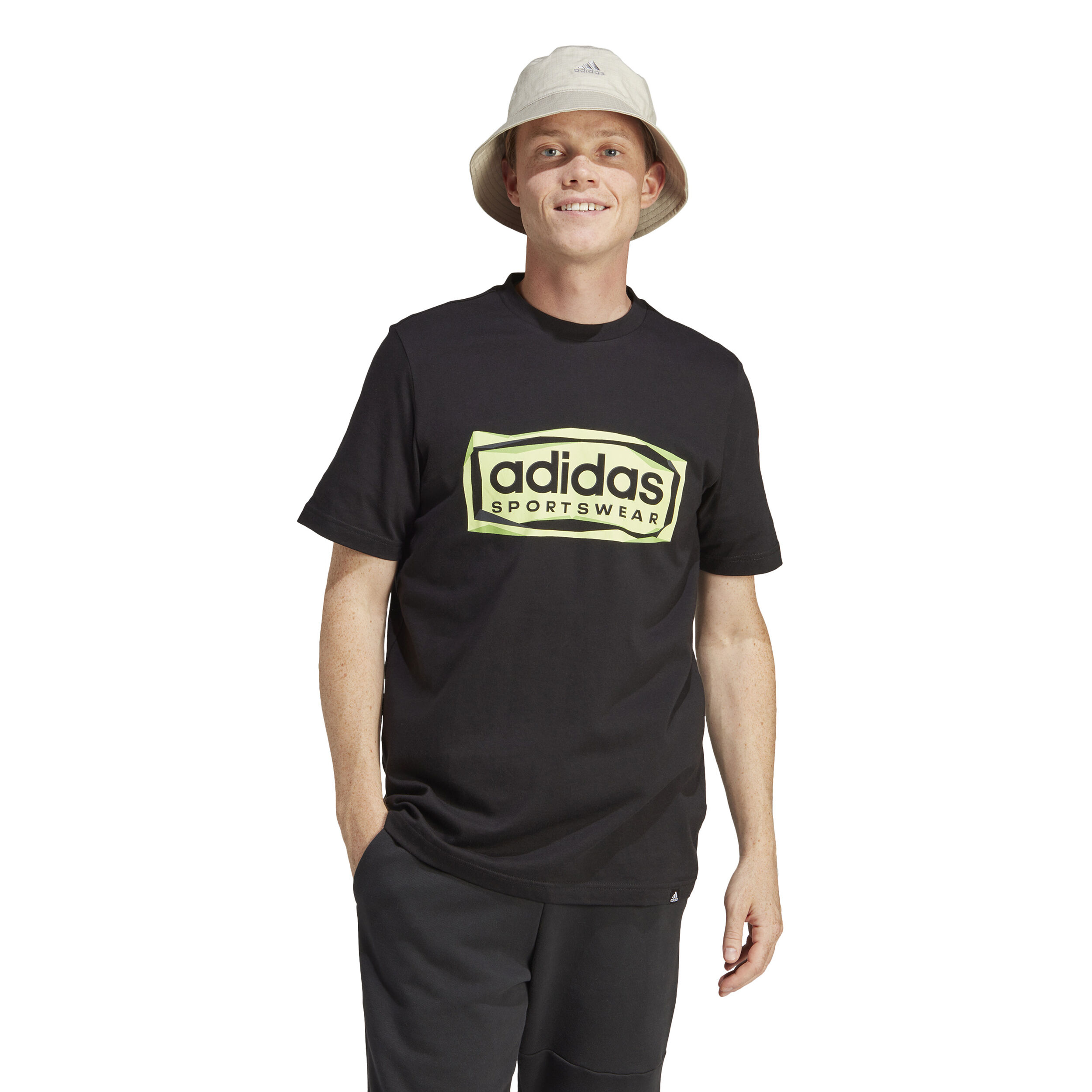 FLD SPW Logo T-Shirt Herren - Schwarz, Gelb