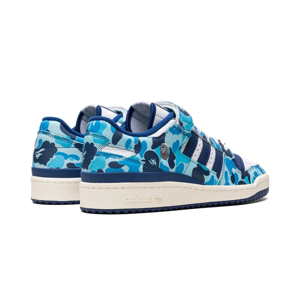 adidas Forum BAPE Low 84 x ID4772 / blau