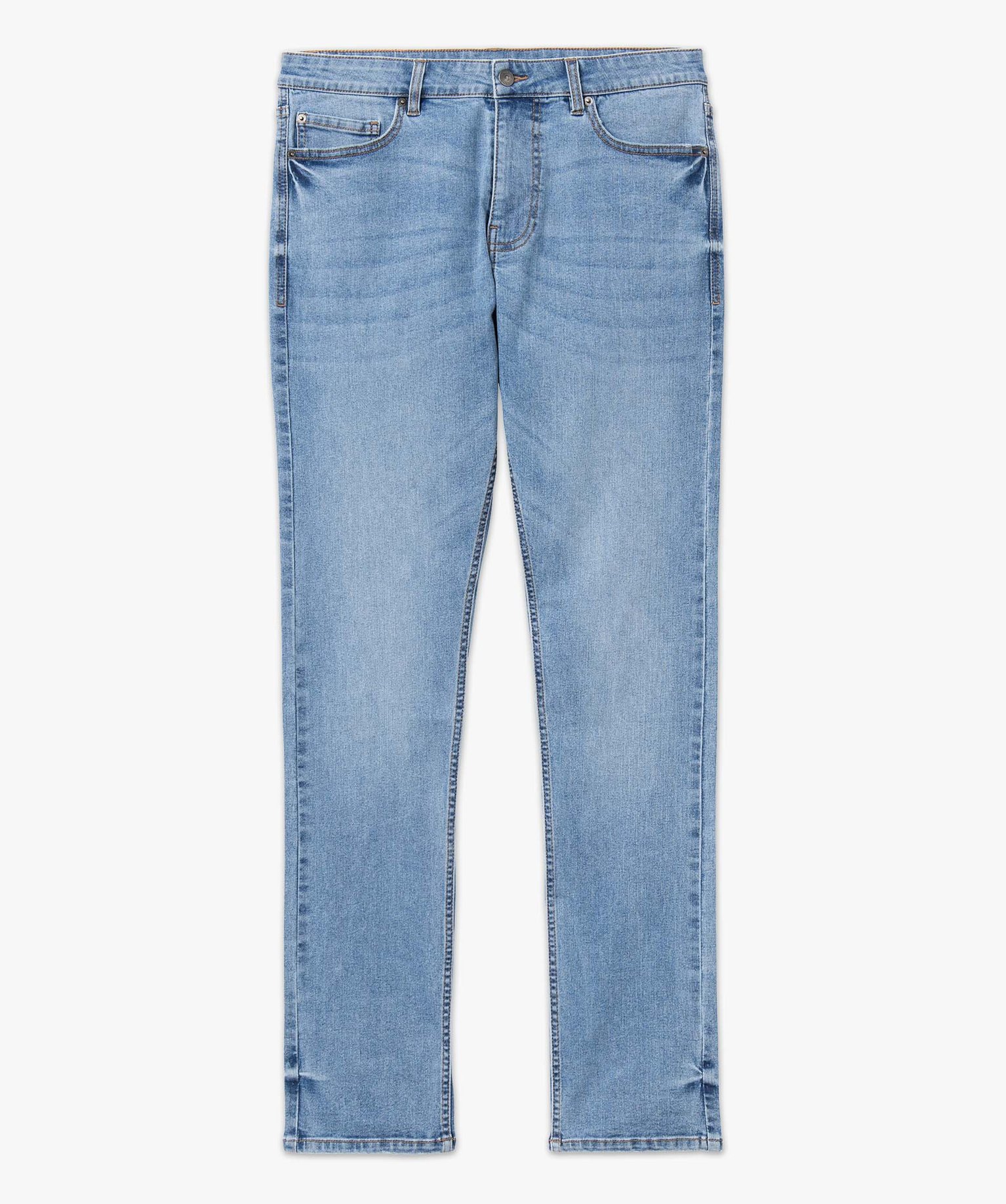 Jean homme écoresponsable coupe slim stone | GEMO