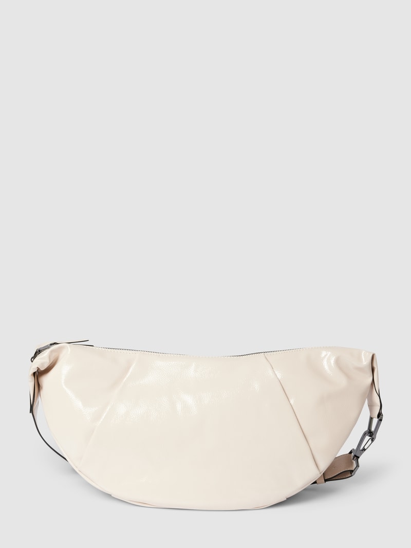 Hobo Bag mit abnehmbarem Schulterriemen in ecru
