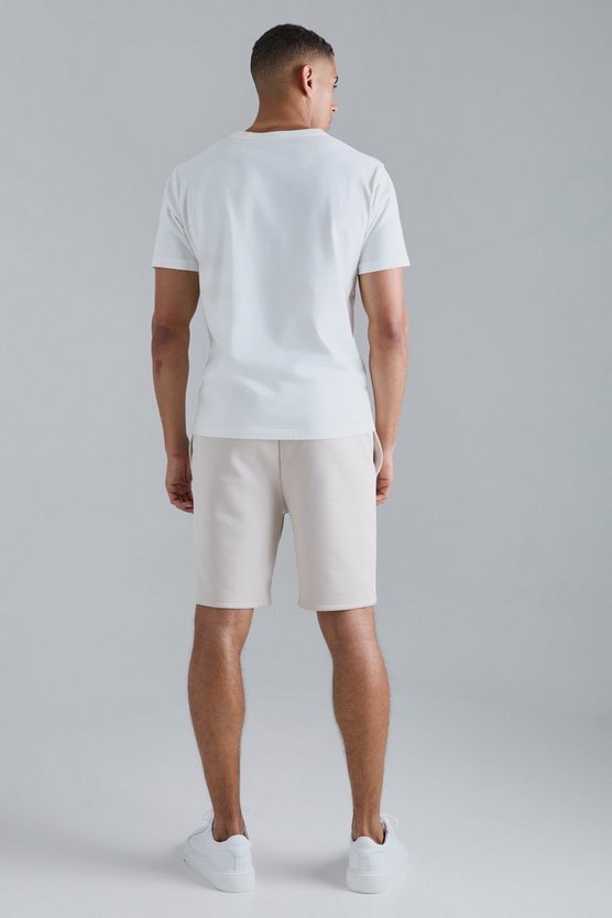 Slim-Fit Scuba Shorts