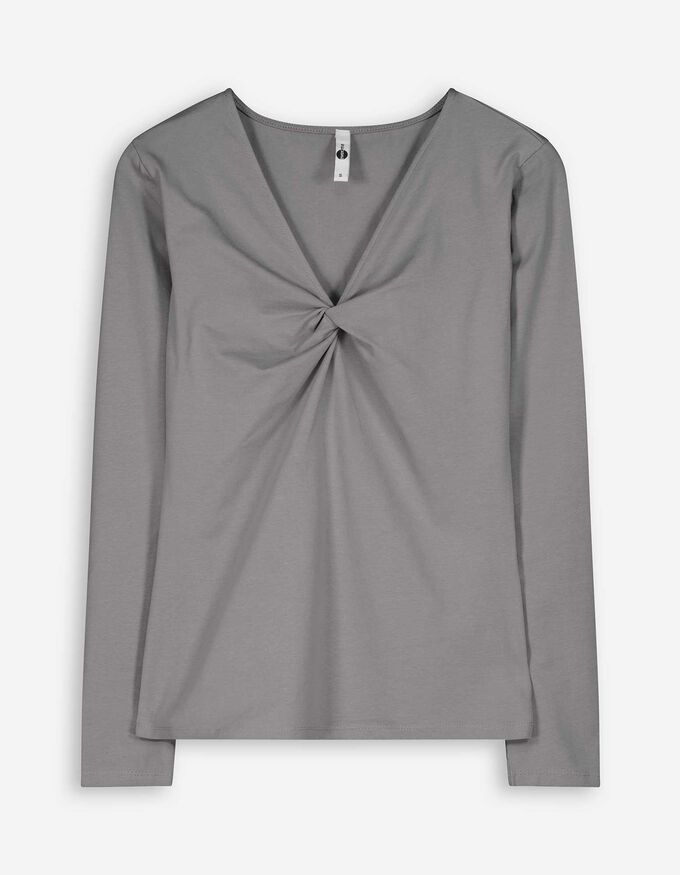 Langarmshirt - Knotendetail