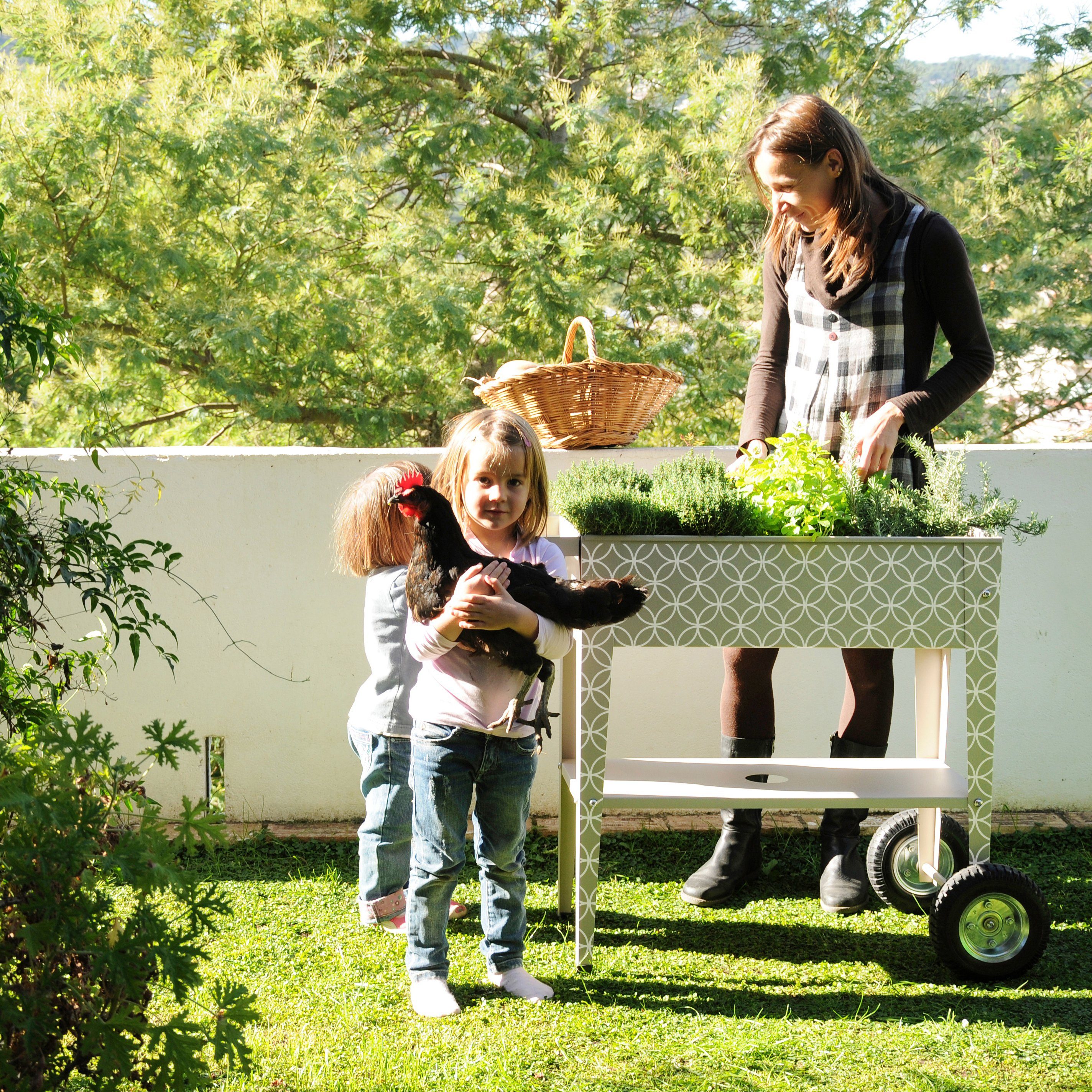 Herstera Garden Hochbeet Barcelona Dale, BxTxH: 75x35x80 cm