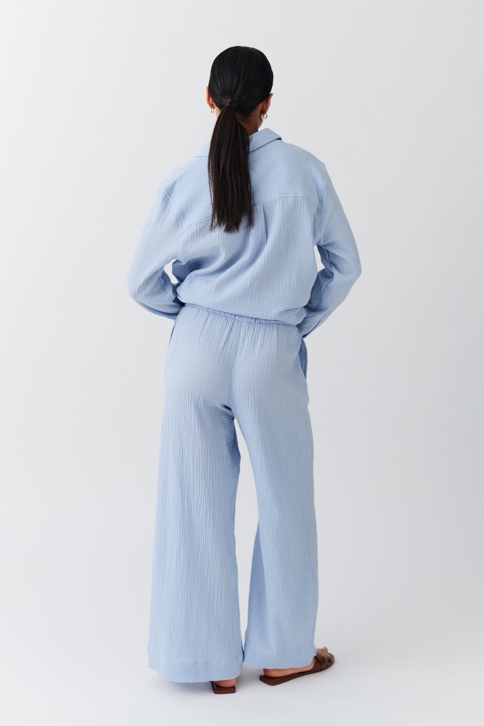 Gauze trousers