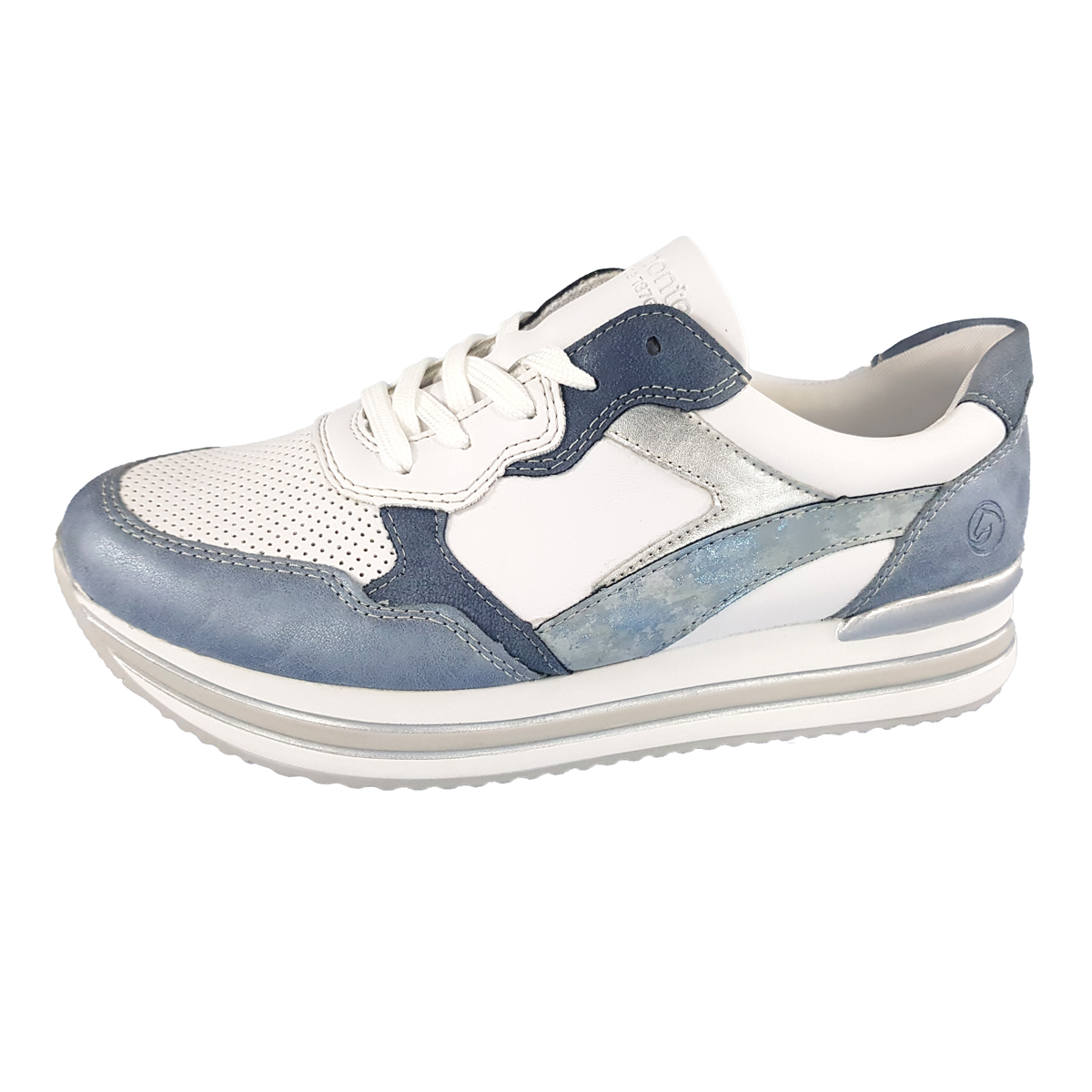 Remonte D1320-80 Weiß blau/ weiß