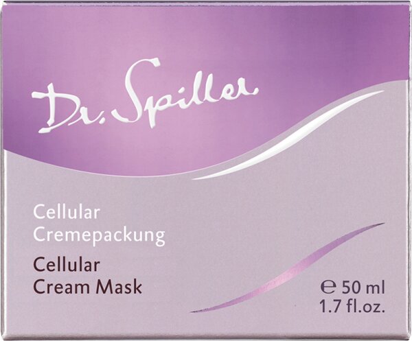Dr. Spiller Cellular Cremepackung Gesichtsmaske