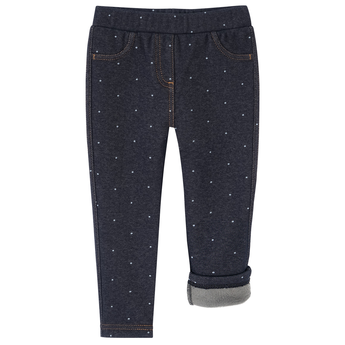 Baby Thermo-Jeggings im Denim-Look