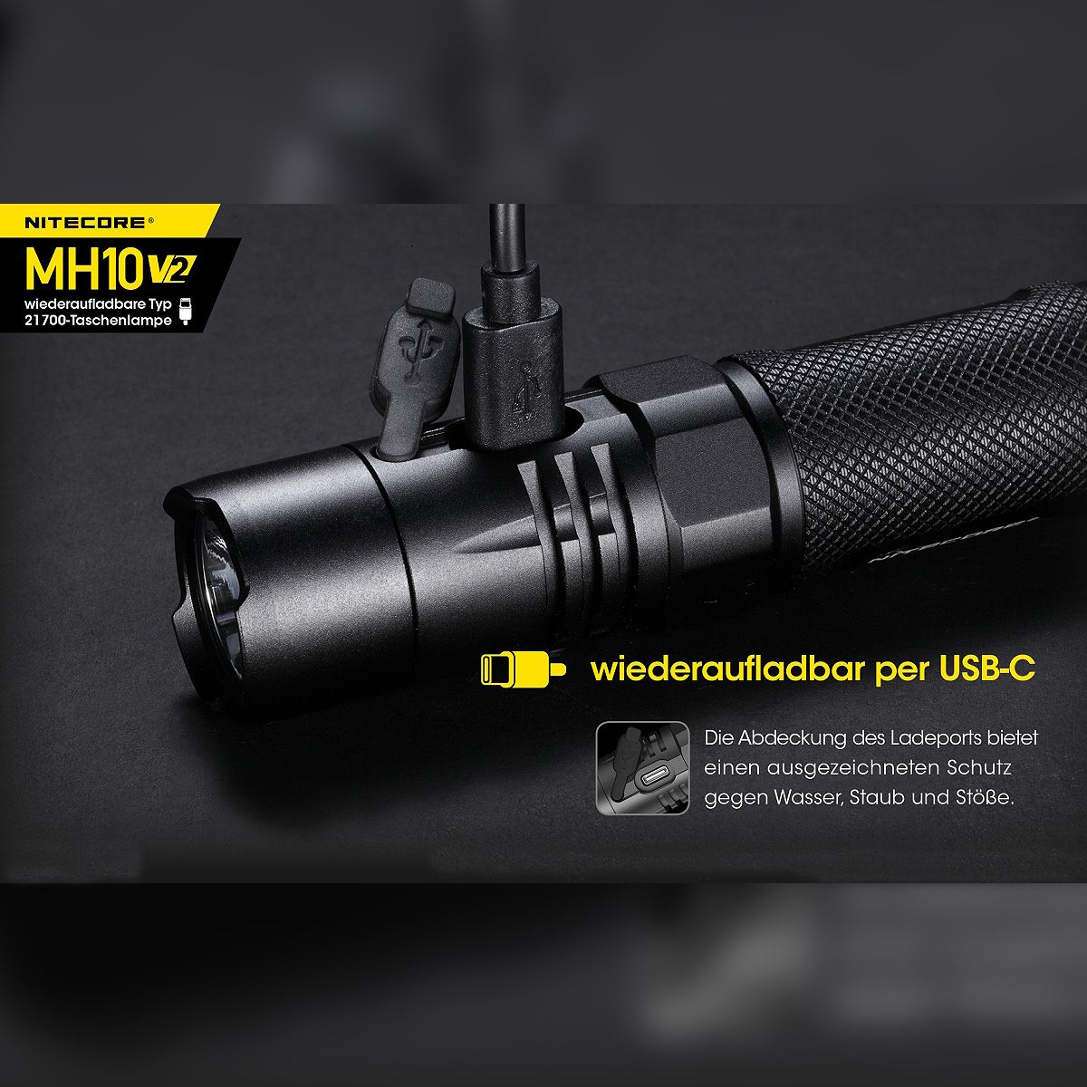LED Taschenlampe MH10S