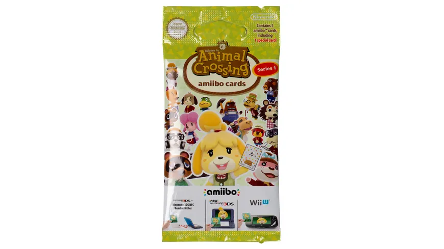 amiibo Animal Crossing - Serie 1 - 2x 3 Karten