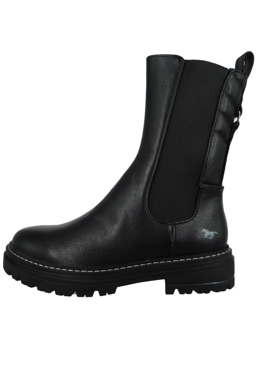 MUSTANG Stiefel schwarz Chelsea Boot schwarz