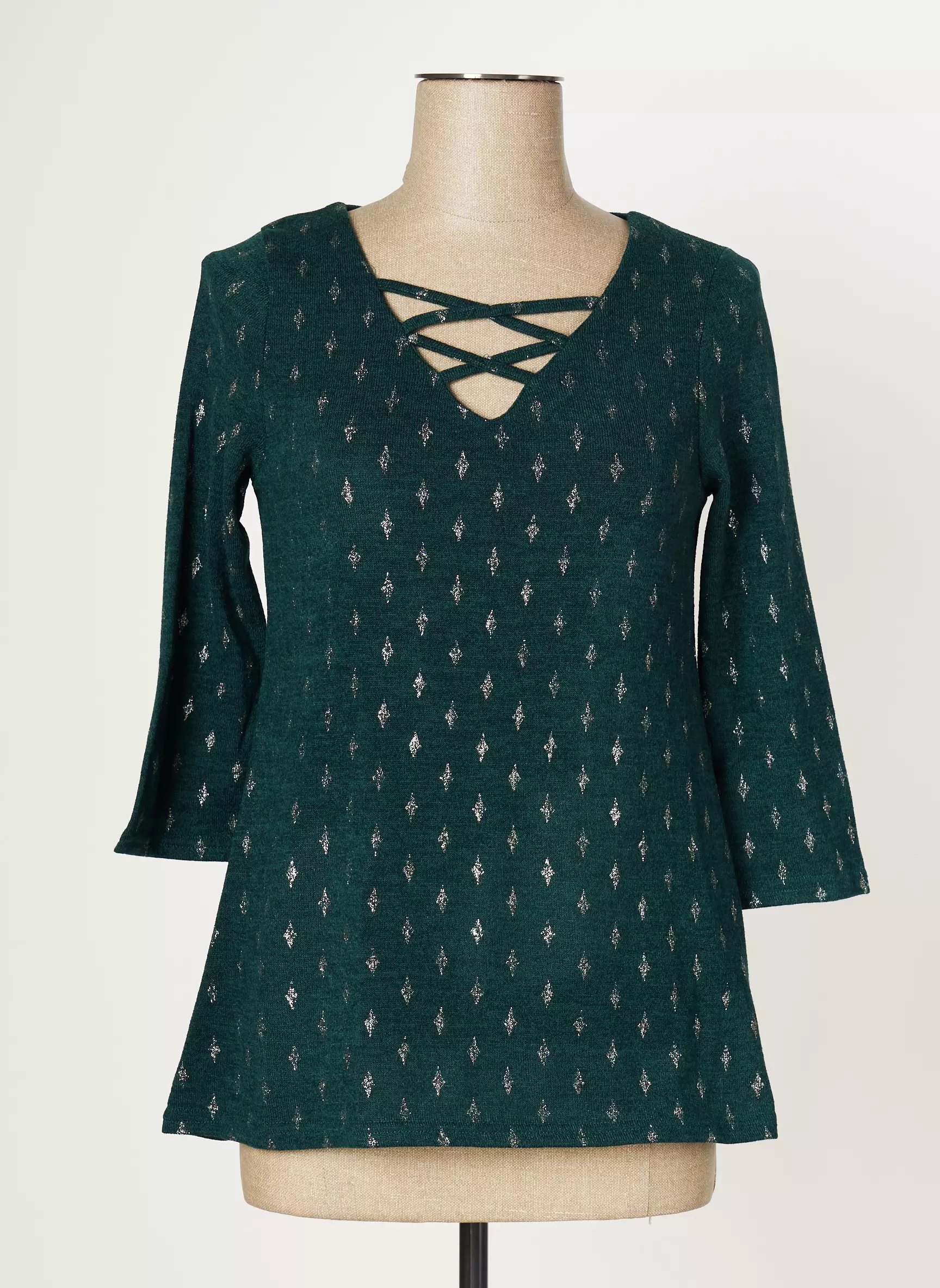 Multiples Pulls Femme couleur vert