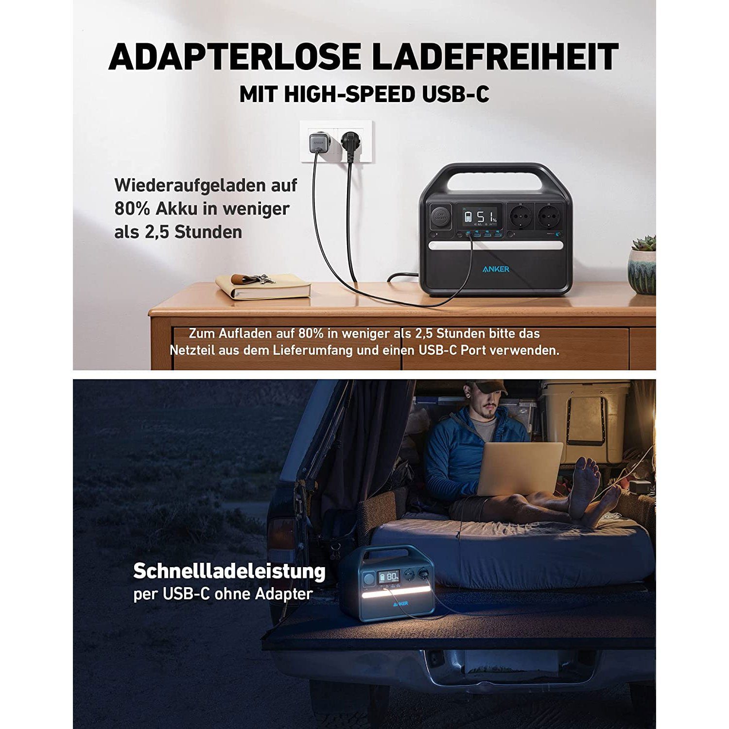 Anker Anker PowerHouse 535 Akku Powerstation Smart-Home-Station
