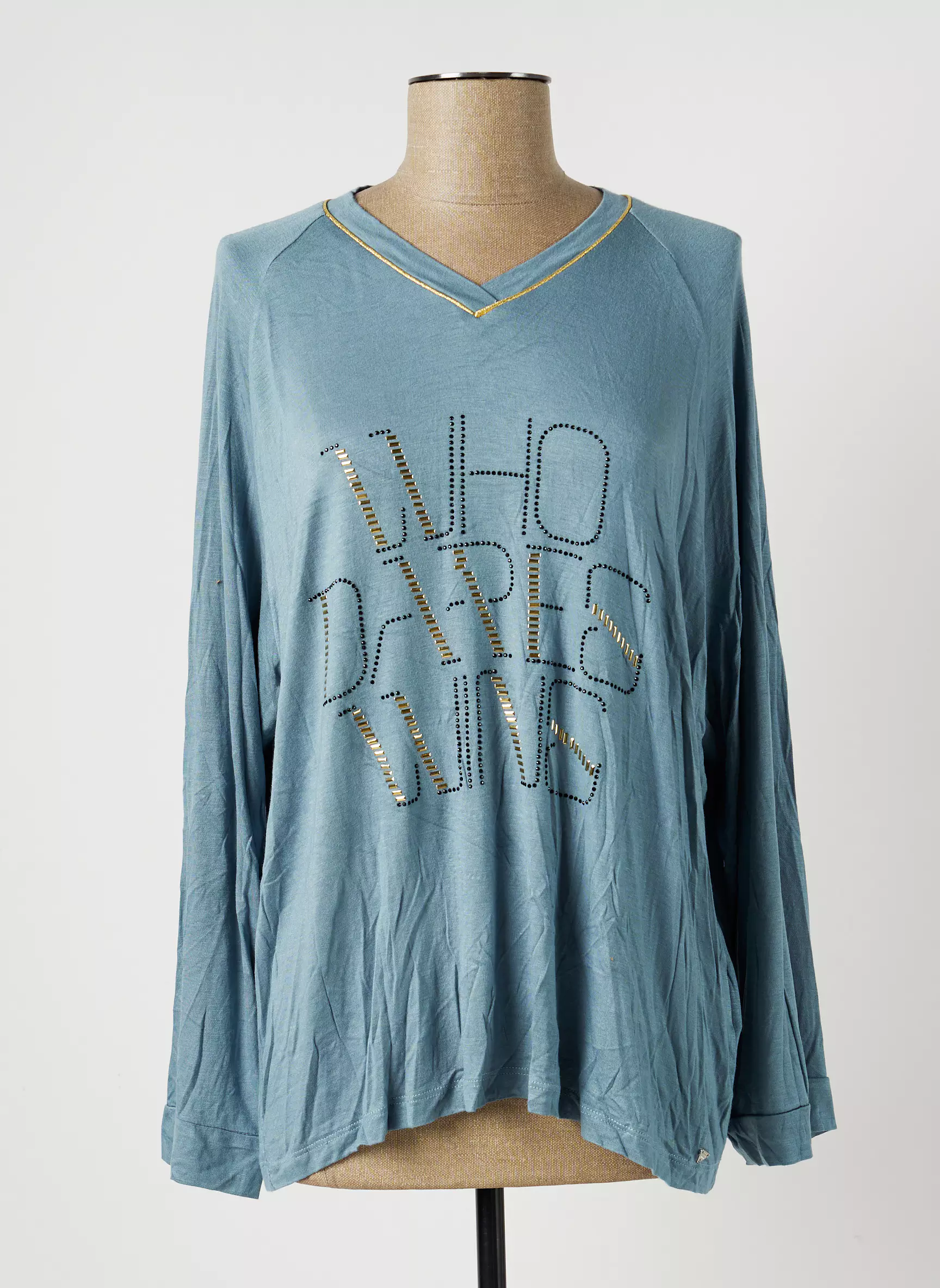 Ego Tshirts Femme couleur bleu