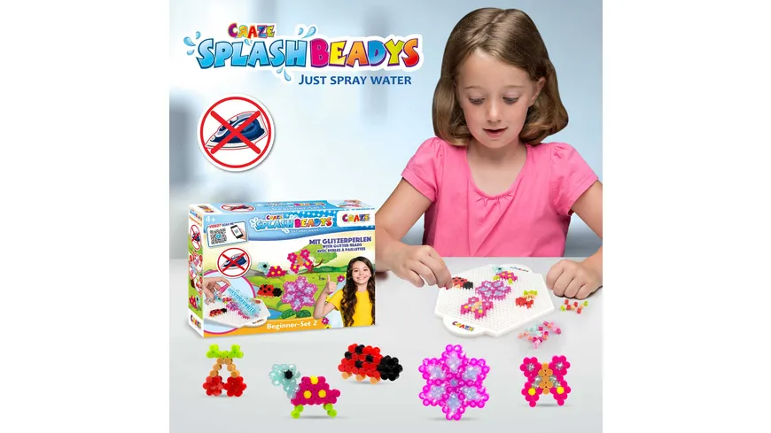 CRAZE - SPLASH BEADYS - Beginner Set Girls