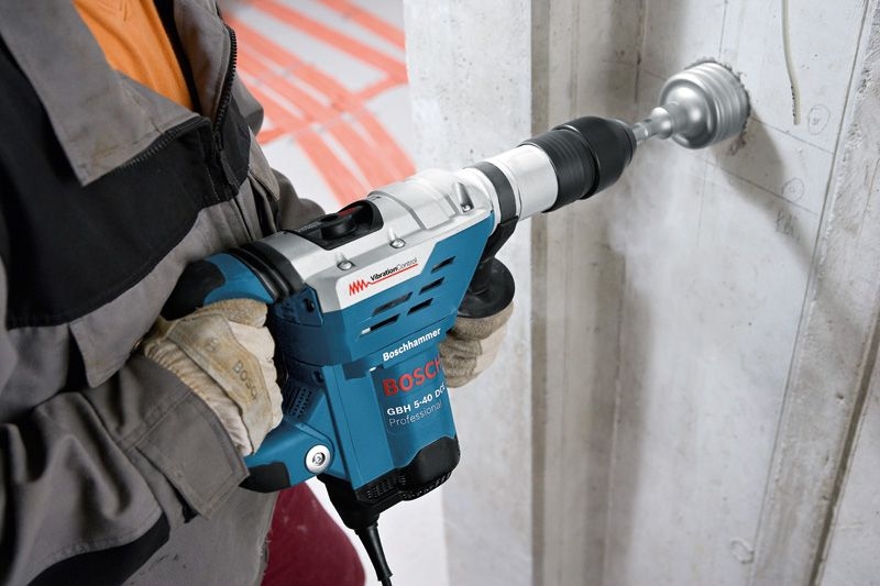 Martelo Combinado Bosch Azul 0611264000 GBH5-40DCE 8,8J SDS-max