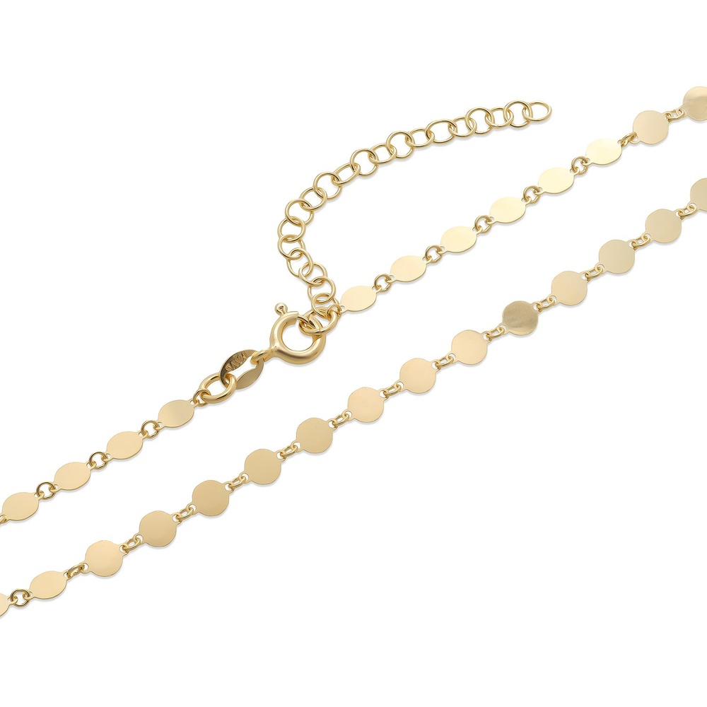 FAVS Bracelet cheville 925 Argent Bracelet