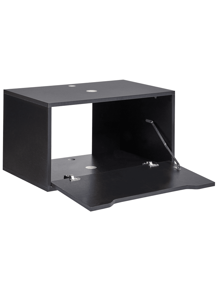 Beliani Waschbeckenunterschrank PETROLINA in Schwarz - (W) 60 x (H) 33 x (L) 39 cm günstig kaufen onesize