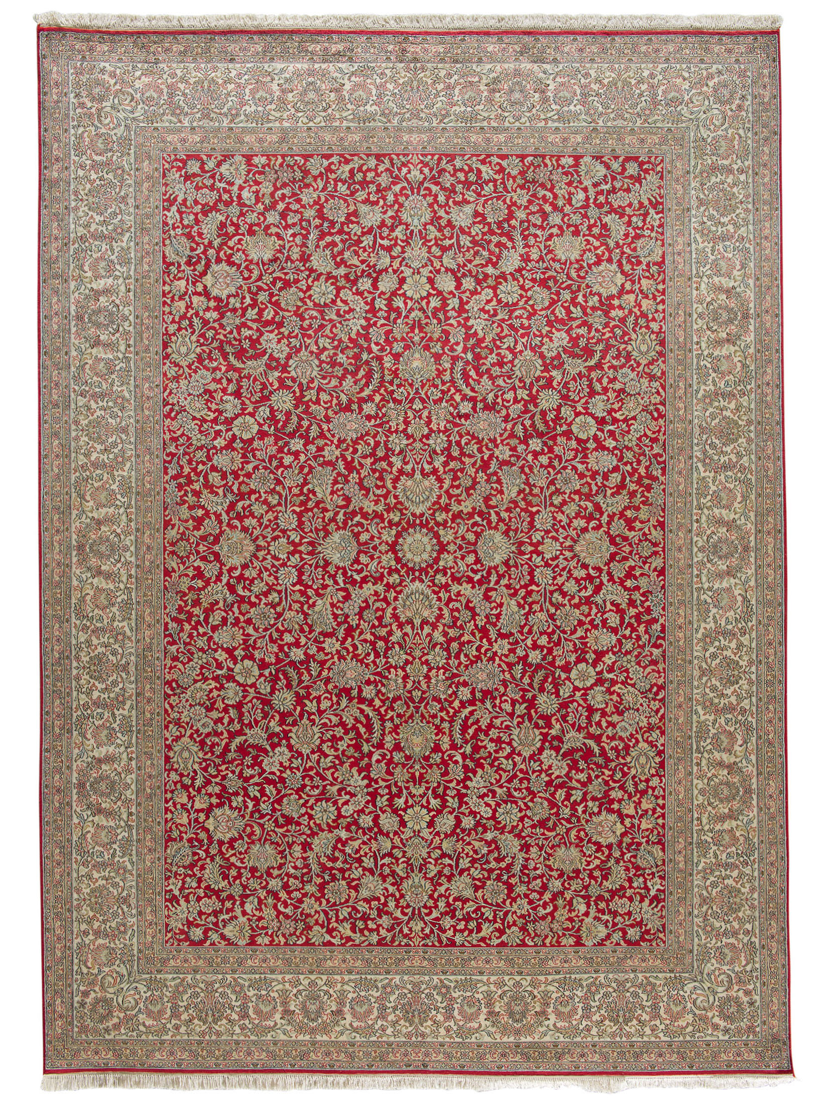Kaschmir Seide 18/18 ca. 218 x 304 cm, Unikat / Einzelstück