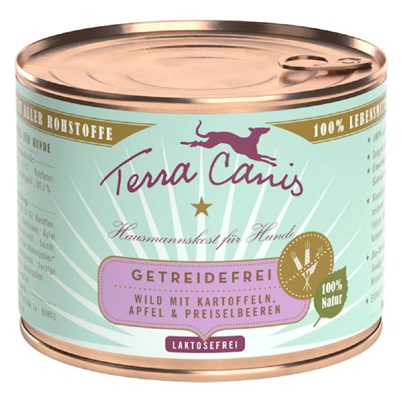 Probierpaket Terra Canis Getreidefrei 12 x 200 g