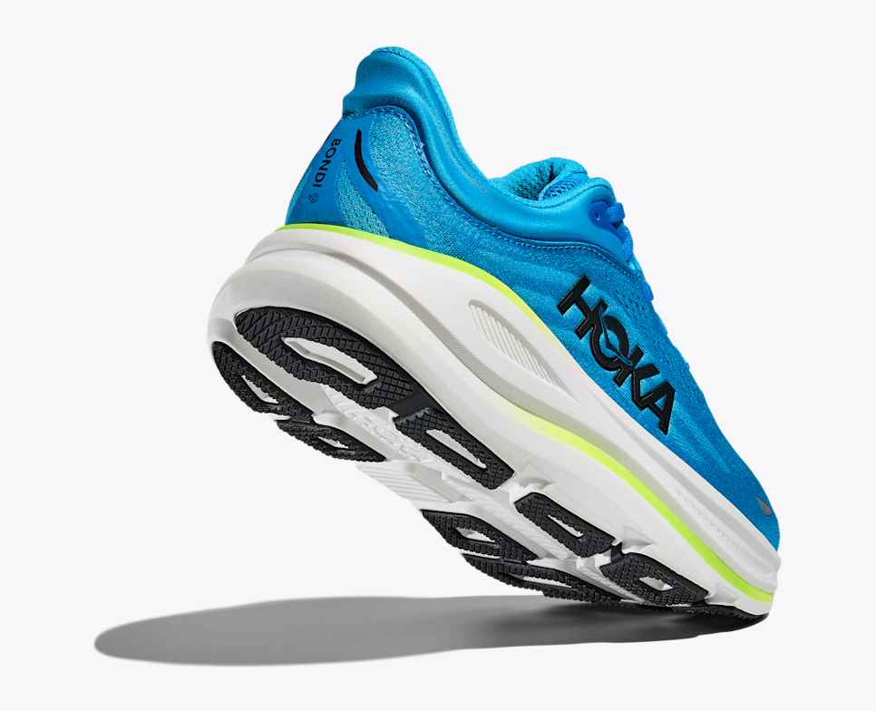 Bondi 9 Skyward Blue / Hoka Citrus