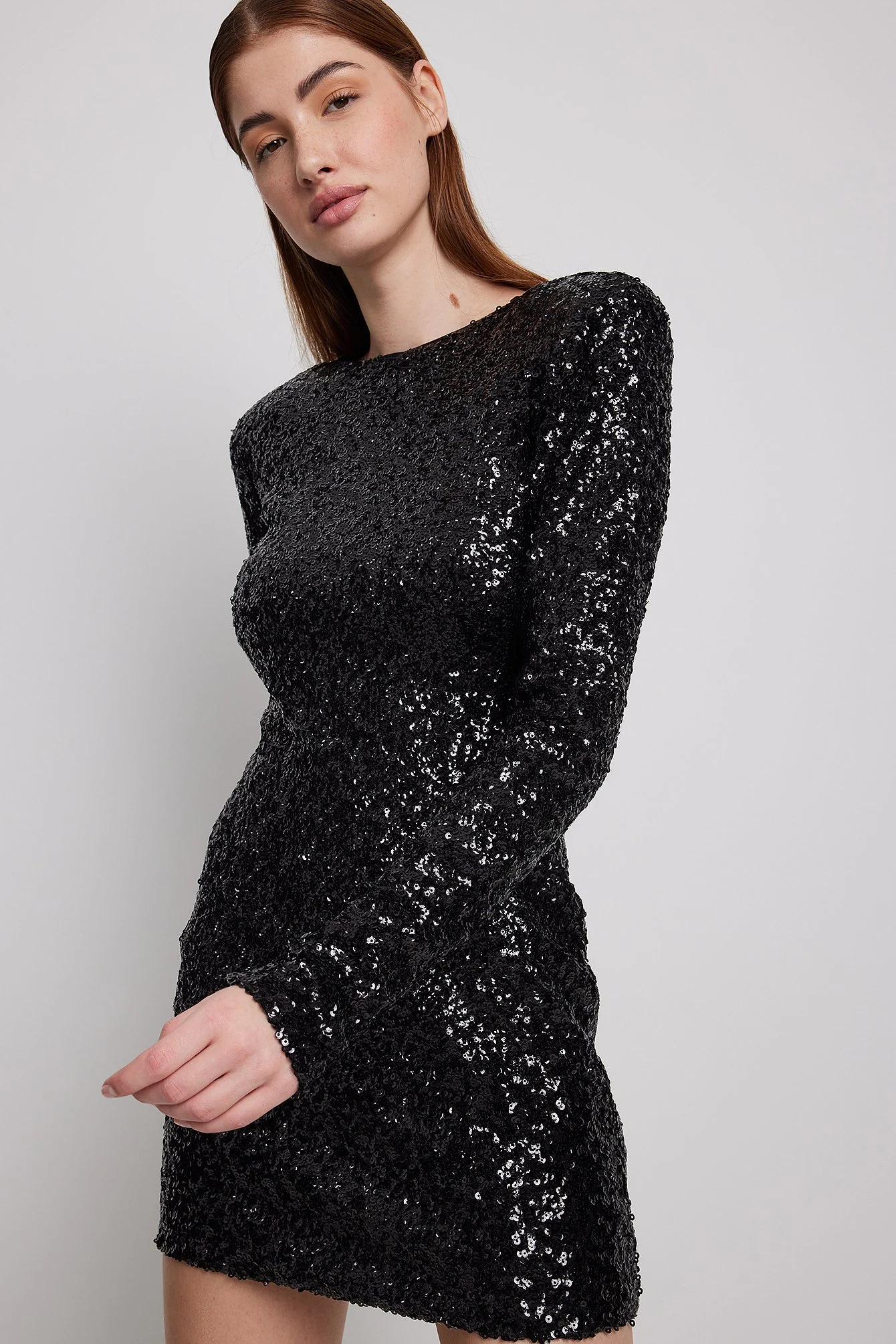 Pailletten-Minikleid