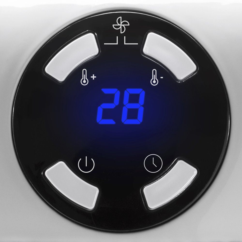 TROTEC Heizlüfter TFC 1 E, 500 W, Schnelle und angenehme Wärme 2 Ventilationsstufen Überhitzungsschutz