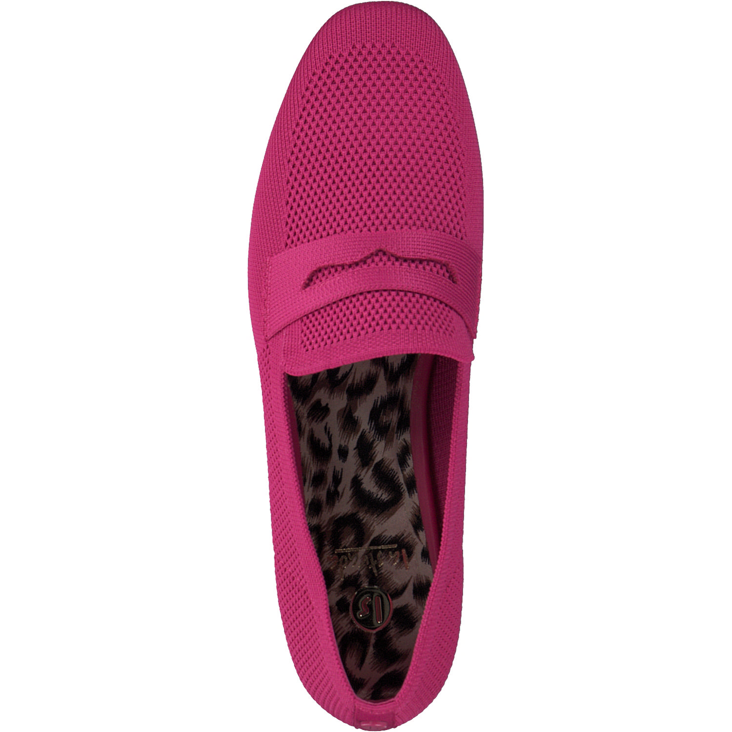 La Strada 2201141, Mokassins, Damen, fuchsia knitted