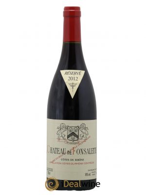 Côtes du Rhône Château de Fonsalette Emmanuel Reynaud  2012 - Lot de 1 Bouteille