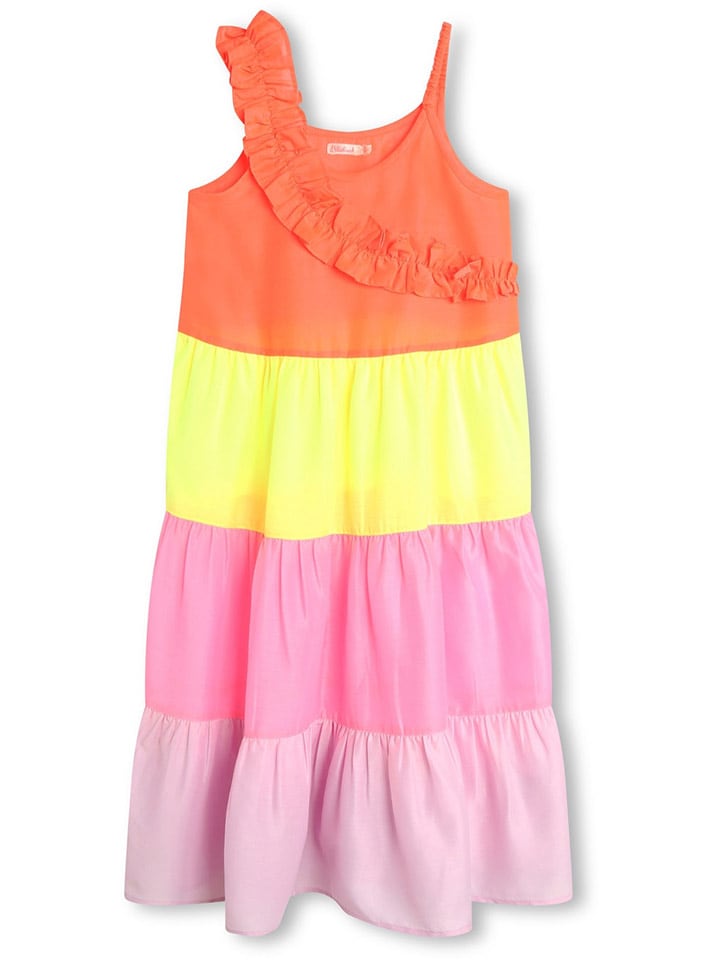 Billieblush Kleid in Orange/ Gelb/ Rosa günstig kaufen