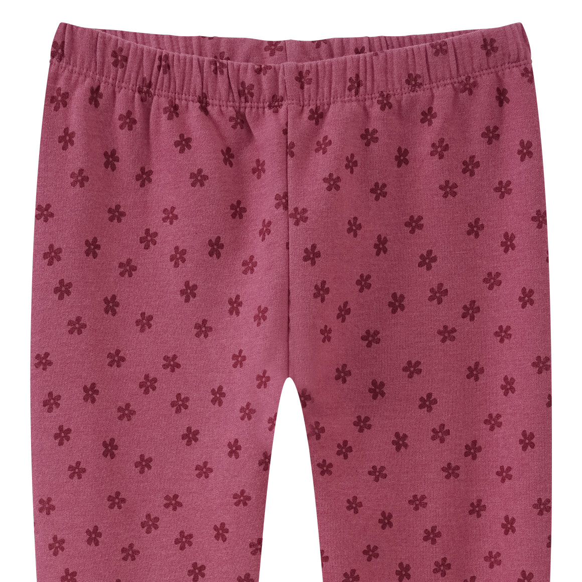 Mädchen Sweatleggings mit Blümchen-Print