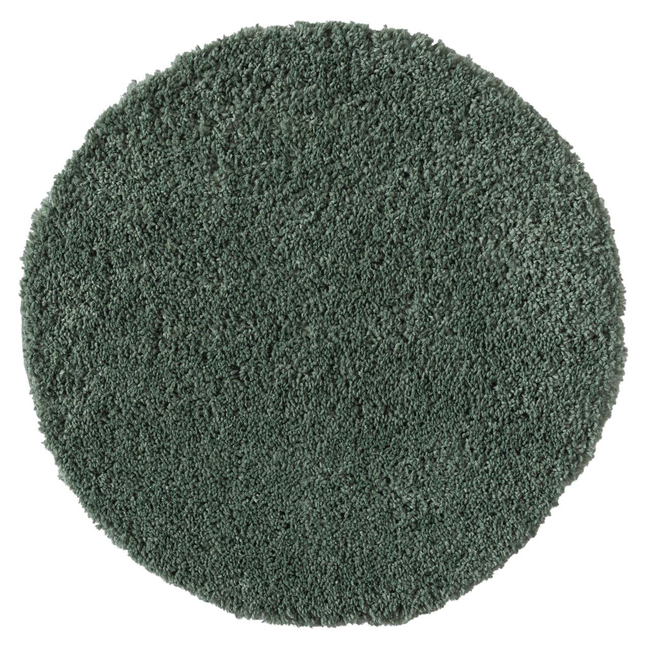 MyFlair Teppich Elodie, 100cm x 100cm, Farbe Hellgrün, rund, Florhöhe 37mm