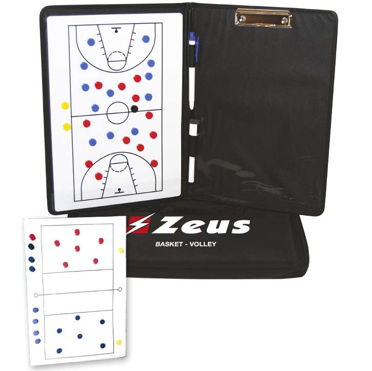 Zeus magnetische Basketball / Volleyball Taktiktafel